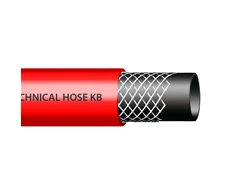 Techninė žarna REFITTEX CRISTALLO, 5*1,5mm/100m, raudona