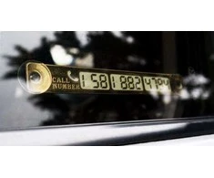 Telefono numerio lentelė automobiliui, 1 vnt.
