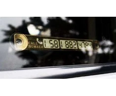 Telefono numerio lentelė automobiliui, 1 vnt.