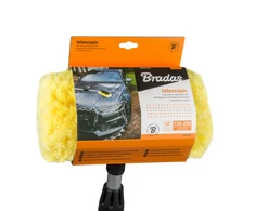 Teleskopinis automobilio plovimo šepetys su vožtuvu Bradas NEW-PROFI, 140-300 cm