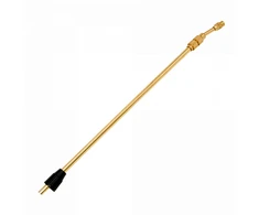 Teleskopinis žalvarinis purkštuvo antgalis Bradas, 43-68 cm