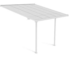 Terasos stoginė ATLANTA 3x3,1 m, Baltas
