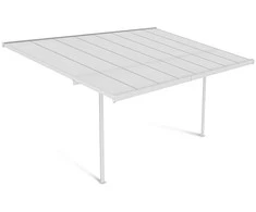 Terasos stoginė ATLANTA 3x4,4 m, Baltas