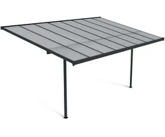 Terasos stoginė ATLANTA 3x4,4 m, Cold Pilkas