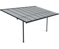 Terasos stoginė ATLANTA 3x4,4 m, Cold Pilkas