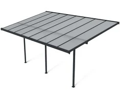 Terasos stoginė ATLANTA 3x5 m, Cold Pilkas