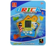 Tetris - elektroninis kišeninis žaidimas, žalias