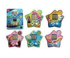 Tetris - elektroninis kišeninis žaidimas, mėlynas