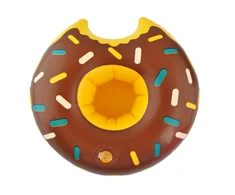 TG48118B PODSTAWKA POD KUBEK PUSZKĘ PĄCZEK RUDA DONUT PŁYWAJĄCA UCHWYT NA NAPOJE