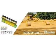 Tinklas šieno ryšuliams Bradas Agriculture BALER NET, 1,25x3000 m