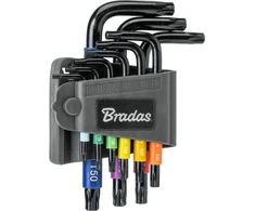TORX raktų rinkinys Bradas TX 10-50 mm, multicolour / short, 9 vnt.