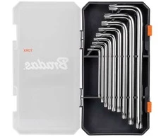 TORX raktų rinkinys T10–T50 Bradas, 9 vnt.