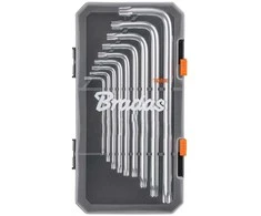 TORX raktų rinkinys T10–T50 Bradas, 9 vnt.