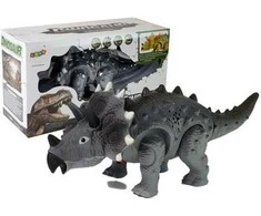 Triceratops dinozauras, pilkas