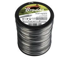 Trimerio valas Bradas RIPPER DUAL Square, 2,7mm x 345m (2,5kg)