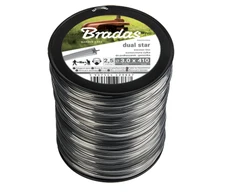 Trimerio valas Bradas RIPPER DUAL Star, 2,4mm x 641m (2,5kg)