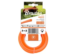 Trimerio valas Bradas TRIMMER Square, 2,7mm x 100m