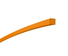 Trimerio valas Bradas ULTRA Square, 2,7mm x 197m (1,35kg)