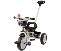 Triratis dviratukas PRO100, juodas