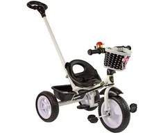Triratis dviratukas PRO100, juodas
