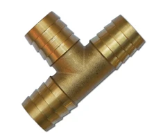 Trišakė jungtis žarnai 3 x 1/2" - 13mm Bradas, žalvaris