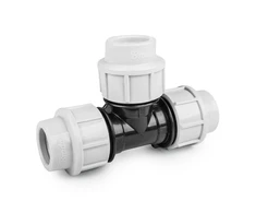 Trišakis jungtuvas Bradas PE vamzdžiams 40mm, PN16