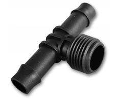 Trišakis jungtuvas su 1/2" išor.sr. / 2 x 13 mm žarnai Bradas, 2 vnt.