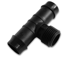 Trišakis jungtuvas su 1/2" išor.sr. / 2 x 19 mm žarnai Bradas, 2 vnt.