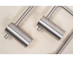 Tualetinio popieriaus laikiklis Rea Prism 9711, Brushed Nickel