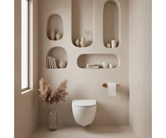 Tualetinio popieriaus laikiklis Rea Tomi 5809, Brushed Copper