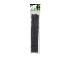 Tvirtinimo dirželiai Bradas, 10 x 300 mm, 20 vnt, juodi