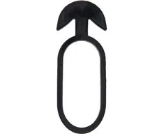 Tvirtinimo dirželis augalams Bradas ANCHOR RUBBER TIE EPDM, 70/4mm