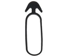 Tvirtinimo dirželis augalams Bradas ANCHOR RUBBER TIE VMQ, 30/4mm