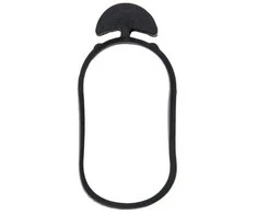 Tvirtinimo dirželis augalams Bradas ANCHOR RUBBER TIE EPDM, 40/4mm