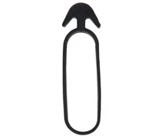 Tvirtinimo dirželis augalams Bradas ANCHOR RUBBER TIE VMQ, 40/4mm