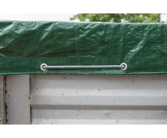 Tvirtinimo elastinė guma Bradas BUNGEE CORD HOOK, 0,8 x 50m, pilka