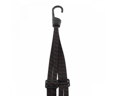 Tvirtinimo elastinė guma dviračio bagažui Bradas BUNGEE SPIDER HOOK, juodas, 60 cm
