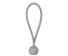 Tvirtinimo elastinė guma su burbuliuku Bradas BUNGEE CORD BALL, 20 cm, 25 vnt.