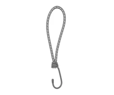 Tvirtinimo elastinė guma su kabliuku Bradas BUNGEE CORD HOOK, 25 vnt., 0,6x20cm