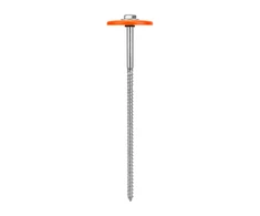 Tvirtinimo smeigė 30 cm + plastikinis dangtelis Bradas