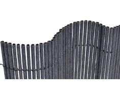 Tvoros / balkono uždanga, PP+PE, 150 x 500 cm, pilka