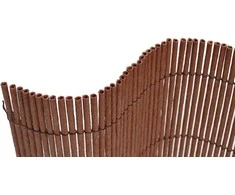 Tvoros / balkono uždanga, PP+PE, 150 x 500 cm, šviesiai ruda