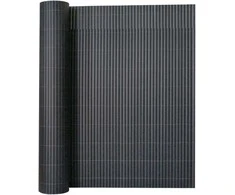 Tvoros / balkono uždanga PVC, 200 x 500 cm, pilka