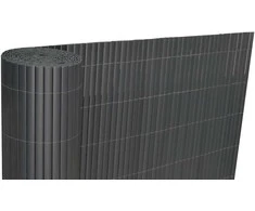 Tvoros / balkono uždanga PVC, 200 x 500 cm, pilka