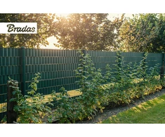 Tvoros juosta Bradas, 19cm x 35m, 450g/m2, + 20 klipsų, šviesiai pilka