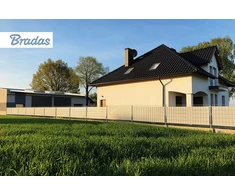 Tvoros juosta Bradas, 19cm x 35m, 450g/m2, + 20 klipsų, pilka