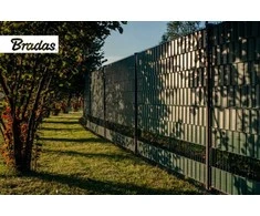Tvoros juosta Bradas, 4.75cm x 35m, 450g/m2, + 20 klipsų, šviesiai pilka