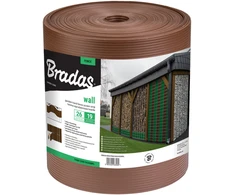 Tvoros juosta Bradas Solid, 19cm x 26m, 1200g/m2, ruda