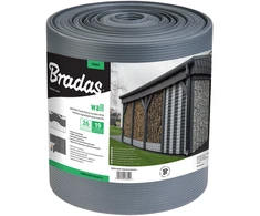 Tvoros juosta Bradas Solid, 19cm x 26m, 1200g/m2, pilka