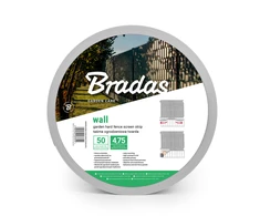 Tvoros juosta Bradas Solid, 4.75cm x 50m, 1200g/m2, šviesiai pilka